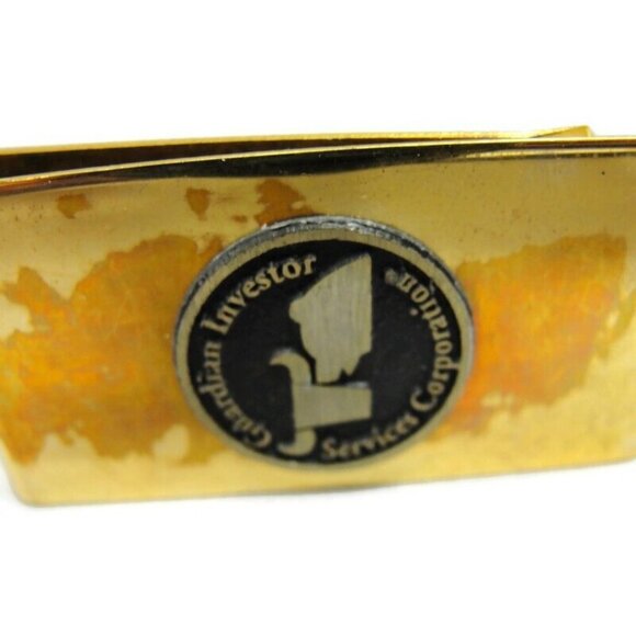 Vintage Guardian Investor Services Money Clip Men Wallet ID Credit Card Holder - Picture 3 of 7